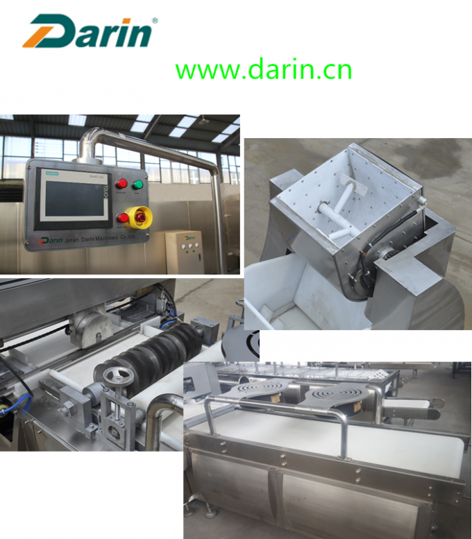 2018 Darinの機械類によって作られるSiemens PLCが付いている機械を作る熱い販売のMuesli棒穀物棒ピーナツ棒切断