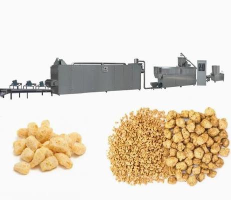野菜蛋白質の食料生産ライン機械/繊維の大豆ナゲットの押出機