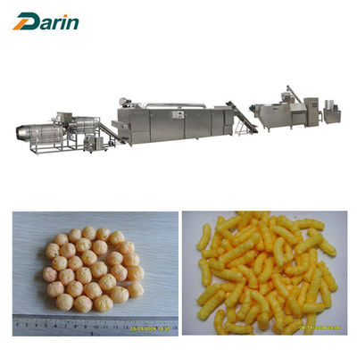 SS304 チーズ/トウモロコシのパフの軽食の押出機の食料生産のライン/機械類