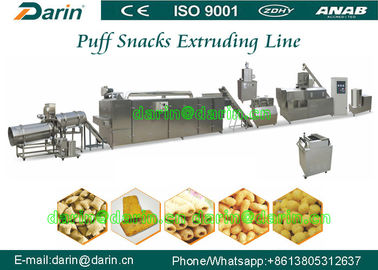 対ねじ小麦粉のトウモロコシのパフの食糧軽食の押出機機械