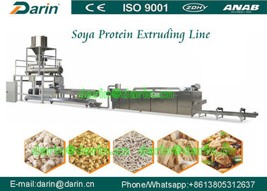 野菜蛋白質の食料生産ライン機械/繊維の大豆ナゲットの押出機