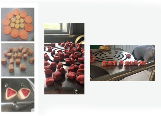 ジャッキー・トリートメント / ペットフード加工ライン / コールドエクストルーションペットフード製造機械