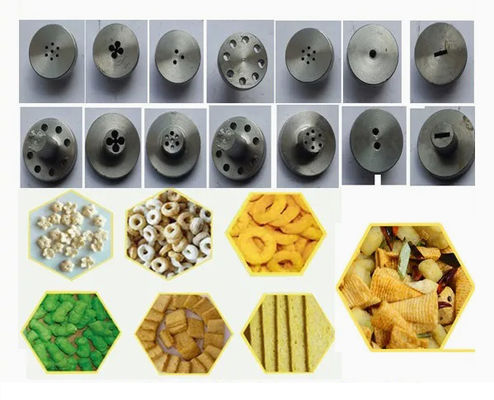 コーン・パフ・スナック エクストルーダー・マシン CE認証の304ステンレス・スティール