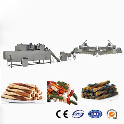 ペット・トリートメント / スナック / 噛むためのトウィスト・セミ・ヒット・ドッグ・フード・エクストルーダー