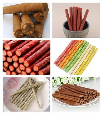 ミートストリップカッティングマシン / ミートストリップ ドッグトリーツ ペットフード加工ライン