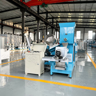 ISO付きツインスクリュー犬用フード押出成形機、飼料ペレット製造ライン