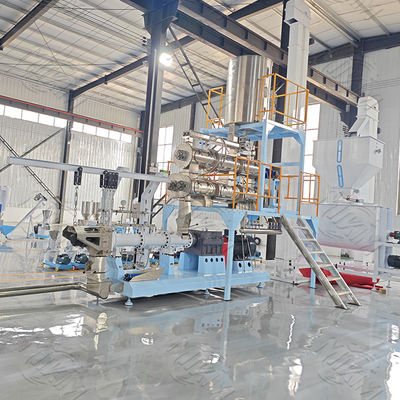 ペット犬魚スナック製造ライン用二軸押出機