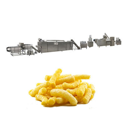 タッチ画面が付いているSiemens PLC Chocosの穀物のトウモロコシのパフの軽食機械