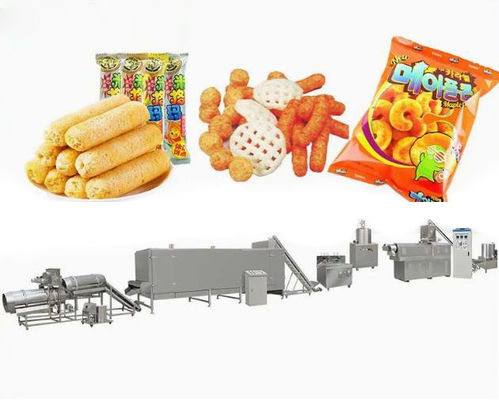 大容量の出力パフの軽食機械、機械を作るSS304米のパフ
