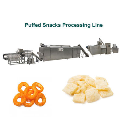 耐久のトウモロコシ、米、ムギのパフの軽食機械/チーズ球のための装置