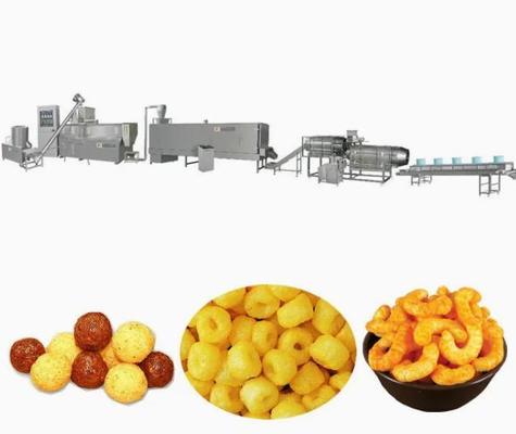 吹かれたトウモロコシのタマネギ リング パフの軽食機械、スナックの押出機機械