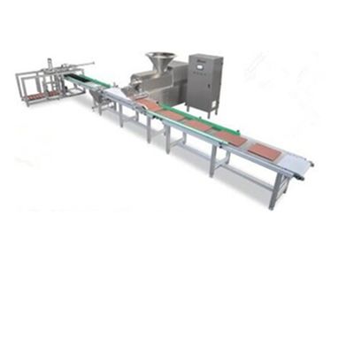 SUS304ペット フードの押出機自動肉棒記入項目の冷たい放出単一ねじステンレス製の鉄鋼生産ライン