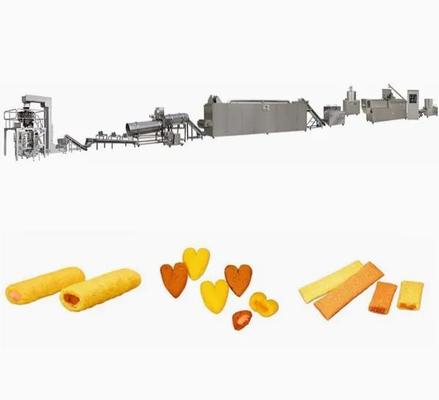 パッキング機械が装備されているオートムギ ムギの米のパフの押出機機械