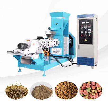 魚飼料 ペットフード エクストルーダー 機械 CE 証明書 動物用食品の自動エクストルーション機器