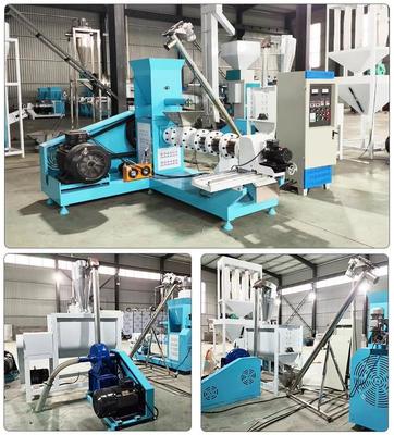 魚飼料 ペットフード エクストルーダー 機械 CE 証明書 動物用食品の自動エクストルーション機器