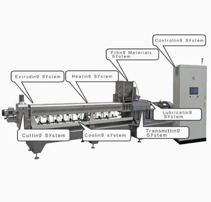 健康な栄養の粉の食糧押出機機械/生産ライン