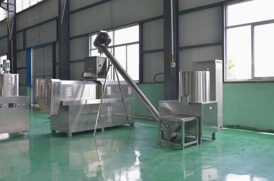 栄養物の穀物の米の粉の食糧押出機機械/生産ライン