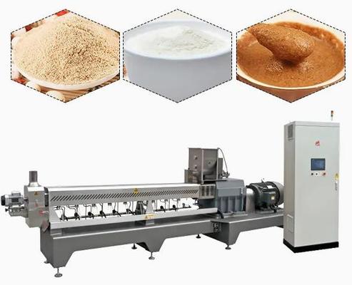 対ねじ食糧押出機機械、変更された澱粉の生産ライン
