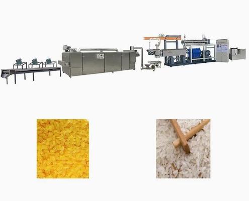 食糧押出機機械/完全な自動人工的な栄養の米の生産ライン