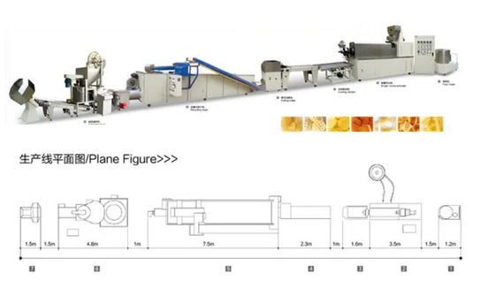 良質 3D は食糧機械/スナックの押出機機械を小球形にします