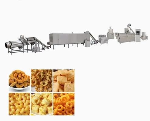 セリウムの標準の連続的な、自動軽食の餌の生産ライン 3D