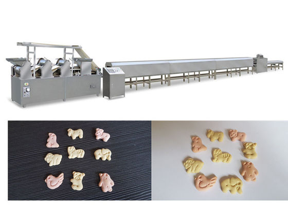 低価格機械、ペット フードの加工ラインを作る別の容量のドッグ ビスケット