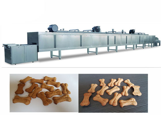 低価格機械、ペット フードの加工ラインを作る別の容量のドッグ ビスケット