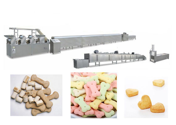 機械、ステンレス鋼のペット フードの加工ラインを作るフル オートマチックのドッグ ビスケット