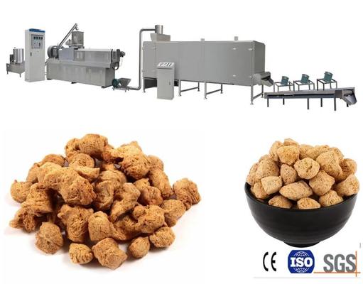 機械Stanlessの鋼鉄304を作るフル オートマチックの織り目加工の大豆蛋白質/大豆肉