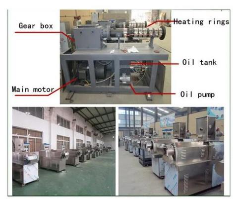 大豆によって隔離される蛋白質のためのステンレス鋼の大豆の押出機機械