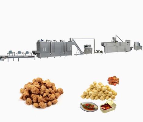 織り目加工の大豆の押出機の機械/大豆のナゲットの押出機の生産ライン