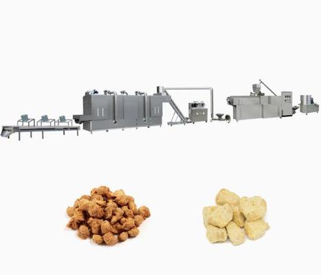 織り目加工の大豆の押出機の機械/大豆のナゲットの押出機の生産ライン