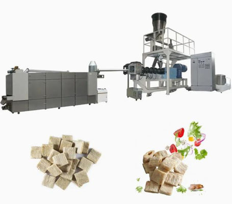 織り目加工の大豆の押出機の機械/大豆のナゲットの押出機の生産ライン