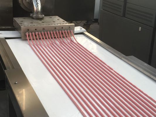 犬食文化は冷たい放出のForing機械ドッグ フード肉ストリップの突き出るラインを除去する