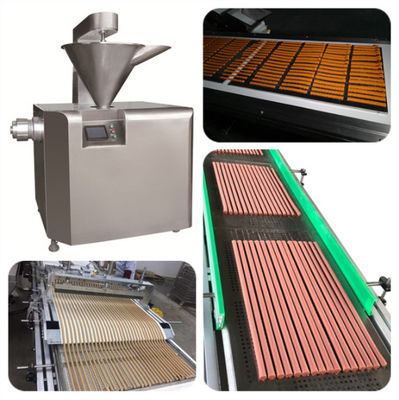 犬食文化は冷たい放出のForing機械ドッグ フード肉ストリップの突き出るラインを除去する