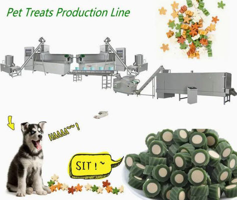 ステンレス鋼100KWペットは犬の歯のための生産ラインをかみ砕く