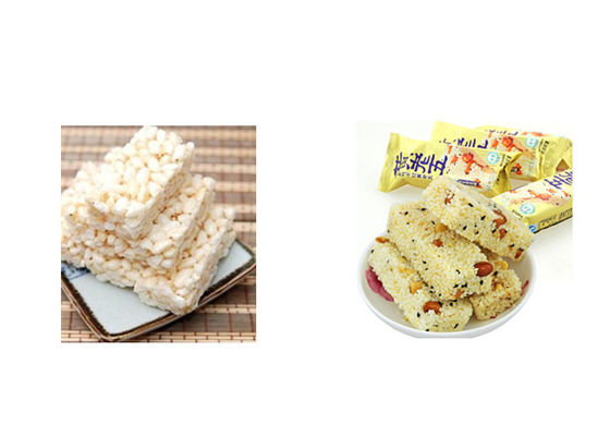 吹かれた軽食によって焼かれるオオムギの穀物棒成形機SUS304材料