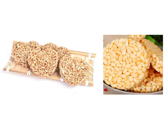 時間容量の2017年のSiemensのタッチ画面ごとの吹かれた米のケーキ機械300~500kg