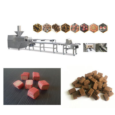 タッチ画面が付いている柔らかい歯の手入れの冷たい押出機のペット フードの加工ライン