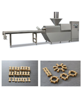 自動ペット フードの生産ライン ステンレス鋼物質的なペット肉軽食機械