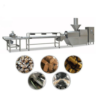 ペット フードの生産ラインSiemens PLCをかみ砕いているけいれん的な肉柔らかい犬