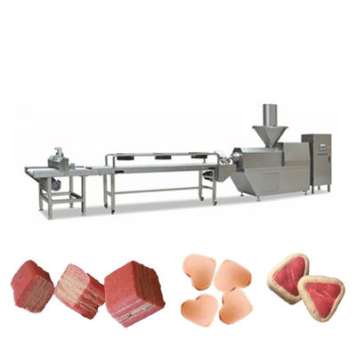 ペット フードの生産ラインSiemens PLCをかみ砕いているけいれん的な肉柔らかい犬