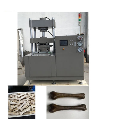 犬のために押す高力油圧ペット フードの生産ライン生皮/骨