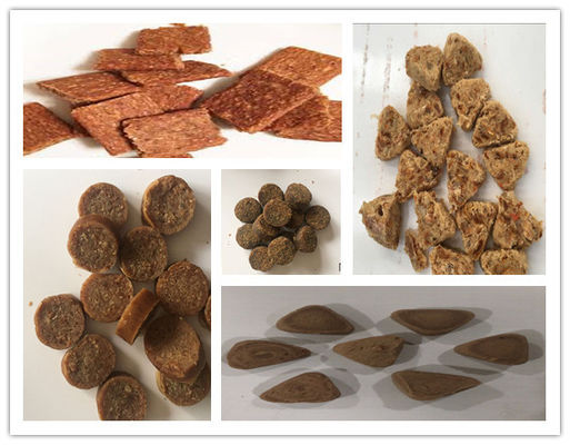 ペット フードの生産ライン機械を形作る商業肉/魚/ビーフ・ジャーキーの作成/