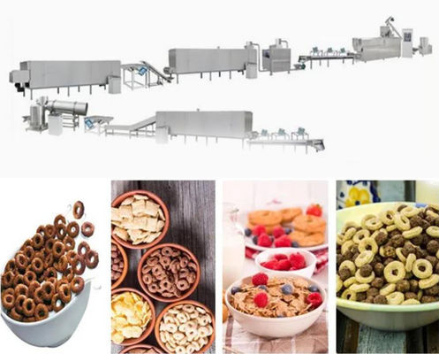 おいしい多機能の良い業績のコーン フレーク/コーンフレークの加工ライン