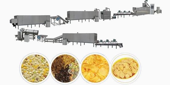 パフの軽食/コーン フレーク/トウモロコシははげま機械、コーン フレークの機械類を作ります