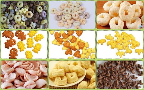 PLC は自動拡大されたコーン フレークの生産ラインを制御しました