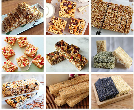 ステンレス鋼の304 600kg/Hrグラノーラの穀物棒切れ目