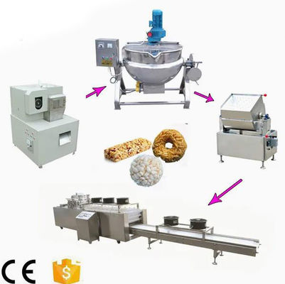 キビ、ムギのための機械/穀物の吹く機械を作るぽんと鳴らされたライス ケーキ