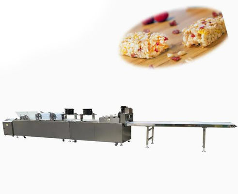 MK-75 ピーナッツ・ブリトル / ピーナッツ・クランチ・バー / セサム・キャンディー・バー メーキング・マシン タッチスクリーン付き切断ライン